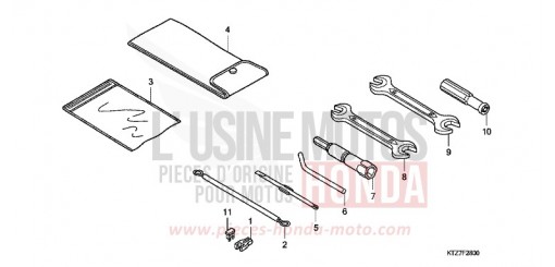 OUTILS PES1258 de 2008